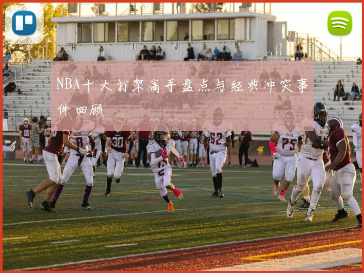 NBA十大打架高手盘点与经典冲突事件回顾